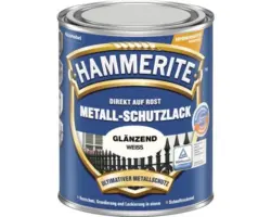 HAMMERITE Metall-Schutzlack glänzend weiß 250 ml