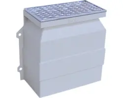 Pressgitterrost Wolfa für Lüftungsschacht 36x19x2 cm (Masche 30x30 mm)