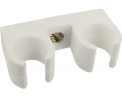 Rohrclip doppelt 15mm 3 Stück