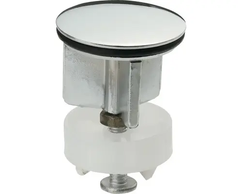 Excenterstopfen 38mm Duchmesser chrom