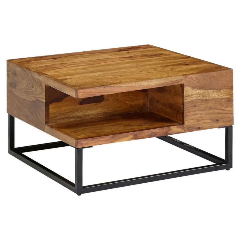 Couchtisch in Holz 60/60/34,5 cm