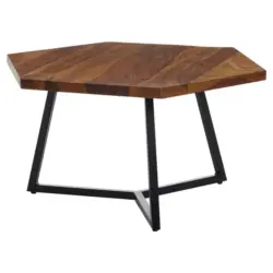 Couchtisch in Holz 60/60/35 cm