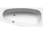 Hornbach Raumsparbadewanne Kaldewei Miniform links 157x75 cm weiß