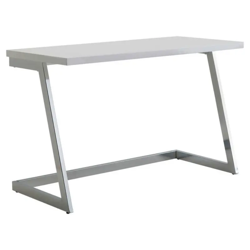 Schreibtisch 120/55/76 cm in Wei&szlig;