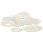 XXXLutz Lauterach - Ihr Möbelhaus bei Bregenz Led-Deckenleuchte 55 W 56/56/14,5 cm