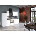 XXXLutz Wels - Ihr Möbelhaus in Wels Küchenblock 270 cm in Weiß, Weiß Hochglanz