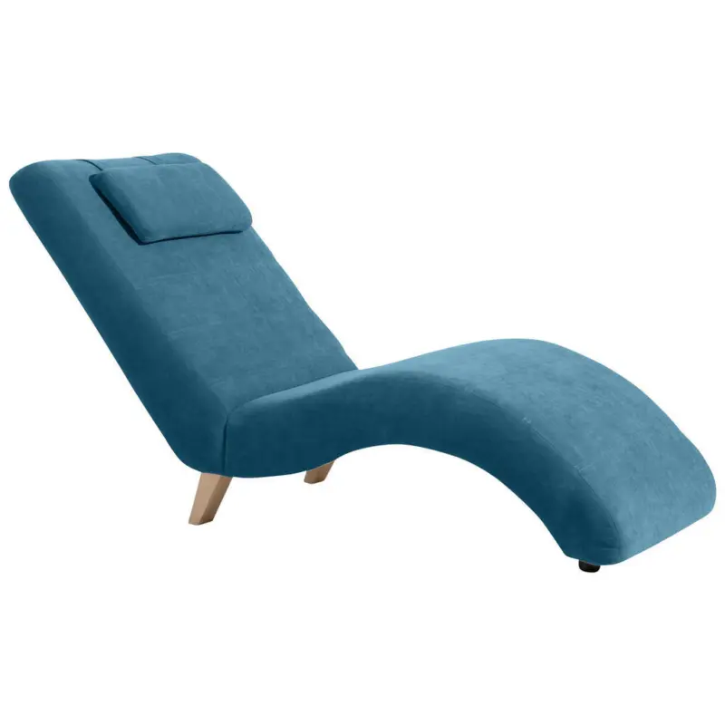 Liege in Velours Petrol