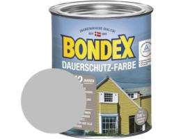 Holzfarbe-Dauerschutzfarbe Bondex silbergrau 750 ml