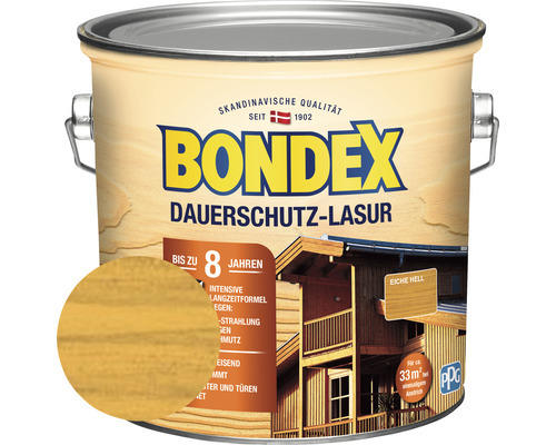 Dauerschutz-Lasur Bondex eiche hell 2,5 l