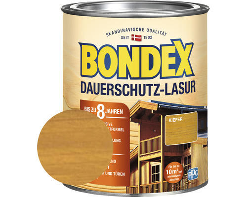 Dauerschutz-Lasur Bondex kiefer 750 ml