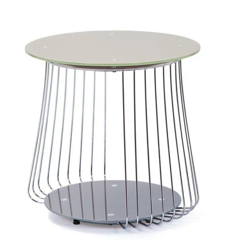 Couchtisch in Metall 50/50/50 cm