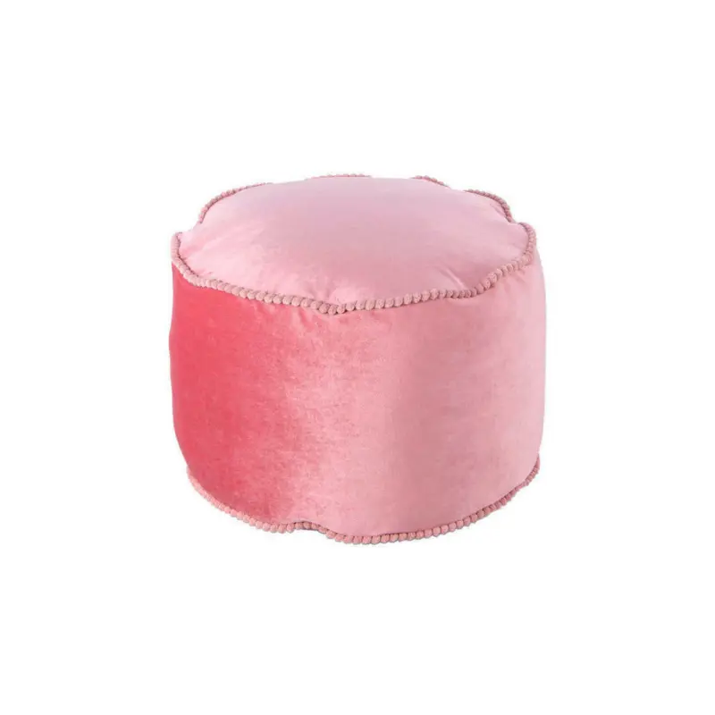 Pouf in Rosa Textil