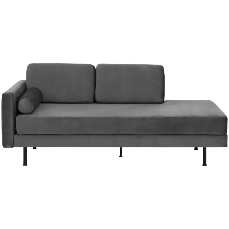 R&eacute;camiere in Velours Anthrazit