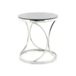 XXXLutz Lauterach - Ihr M&ouml;belhaus bei Bregenz Beistelltisch in Metall, Glas 50/50/55 cm