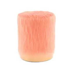 Hocker in Holz, Metall, Kunststoff, Textil, Holzwerkstoff Orange