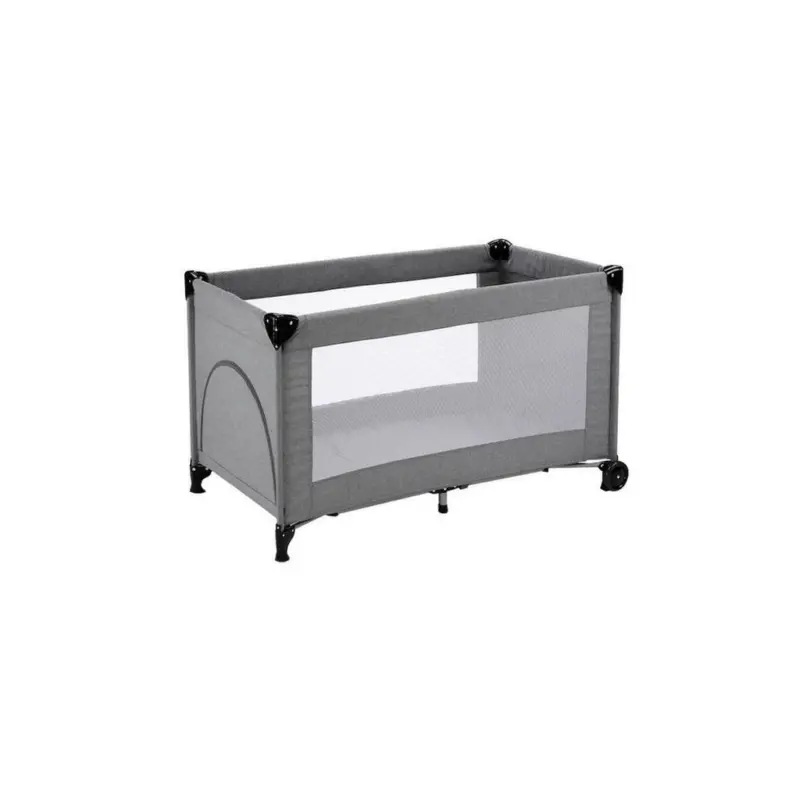 Reisebett mit Matratze Grau