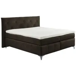 Boxspringbett 180/200 cm in Schwarz