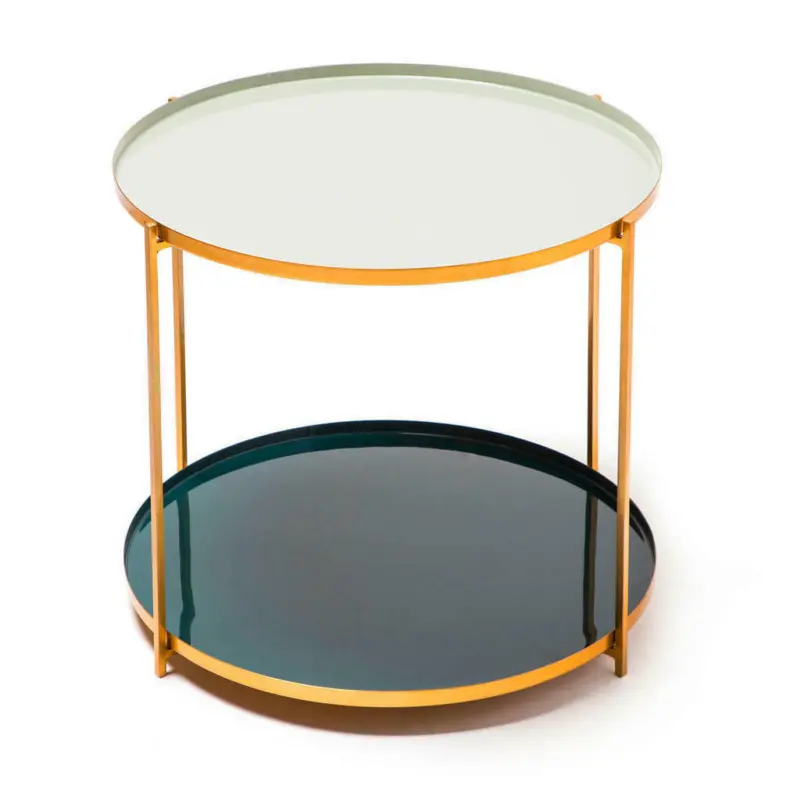 Beistelltisch in Metall 50/40/50 cm