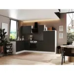 XXXLutz Lauterach - Ihr M&ouml;belhaus bei Bregenz Eckk&uuml;che 175/310 cm in Grau, Wei&szlig;