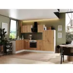 XXXLutz Lauterach - Ihr M&ouml;belhaus bei Bregenz Eckk&uuml;che 175/310 cm in Wei&szlig;, Eiche Artisan