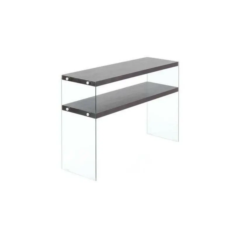 Beistelltisch in Glas, Holzwerkstoff 32/110/75 cm