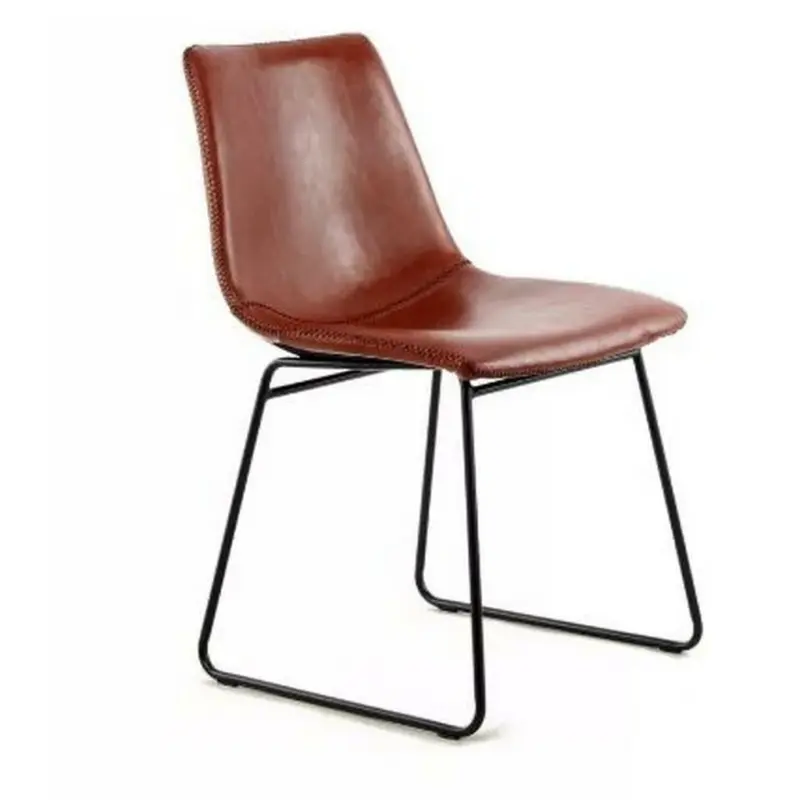 Stuhl-Set 2 Stück in Lederlook