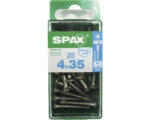 Hornbach Spax Universalschraube, Edelstahl A2, Senkkopf T 20, Holz-Teilgewinde, 4x35 mm, 25 Stück