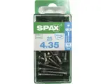 Hornbach Spax Universalschraube, Edelstahl A2, Senkkopf T 20, Holz-Teilgewinde, 4x35 mm, 25 Stück