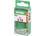 Hornbach Spax Universalschraube T 10, Halbrundkopf, 3x12 mm, 30 Stück