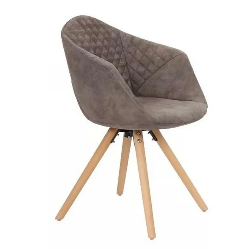 Armlehnstuhl-Set 2 Stück in Flachgewebe