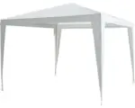 Hornbach Partyzelt Garden Place Grete 3 x 3x 2,5 m Polyethylen-Bändchengewebe 120 g/m² weiß
