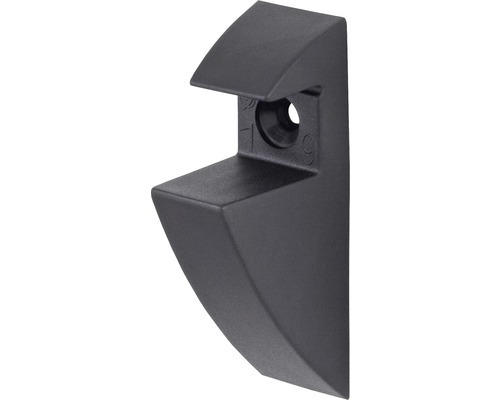 Regal-Clip 19 mm schwarz