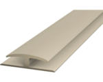 Hornbach Einschubprofil beidseitig Weich-PVC beige selbstklebend 30 x 1000 mm