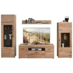 XXXLutz Lauterach - Ihr Möbelhaus bei Bregenz Wohnwand 305/194/49 cm in Eschefarben, Eiche Artisan