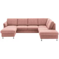 Wohnlandschaft in Flachgewebe Rot