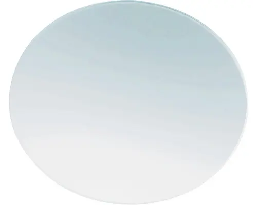 Kosmetikspiegel Kristall Form 2-fach mit Klebepads