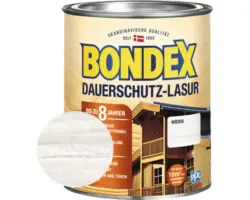 Dauerschutzlasur Bondex weiß 750 ml