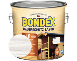 Dauerschutzlasur Bondex weiß 2,5 l