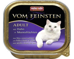 Katzenfutter nass ANIMONDA vom Feinsten Adult Huhn und Meeresfrüchte 100 g