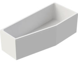 Wannenträger Wesko zu Badewanne Miniform links 154x72 cm