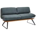 XXXLutz Lauterach - Ihr Möbelhaus bei Bregenz Sitzbank 164/83/74 cm in Anthrazit, Hellblau, Beige