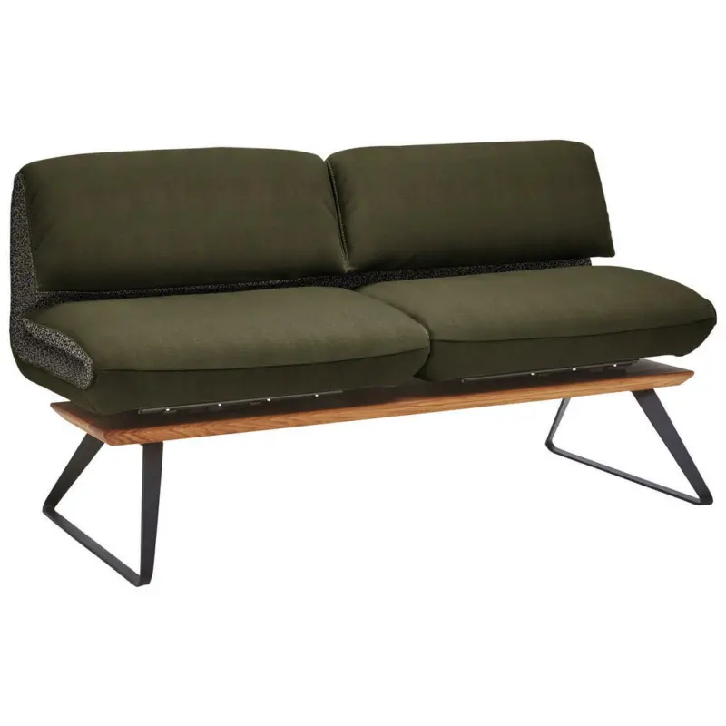 Sitzbank 164/83/74 cm in Gr&uuml;n, Hellgrau, Olivgr&uuml;n