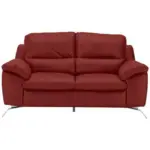 XXXLutz Lauterach - Ihr M&ouml;belhaus bei Bregenz Zweisitzer-Sofa in Echtleder Rot