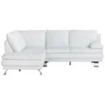 XXXLutz Lauterach - Ihr M&ouml;belhaus bei Bregenz Ecksofa in Echtleder Wei&szlig;