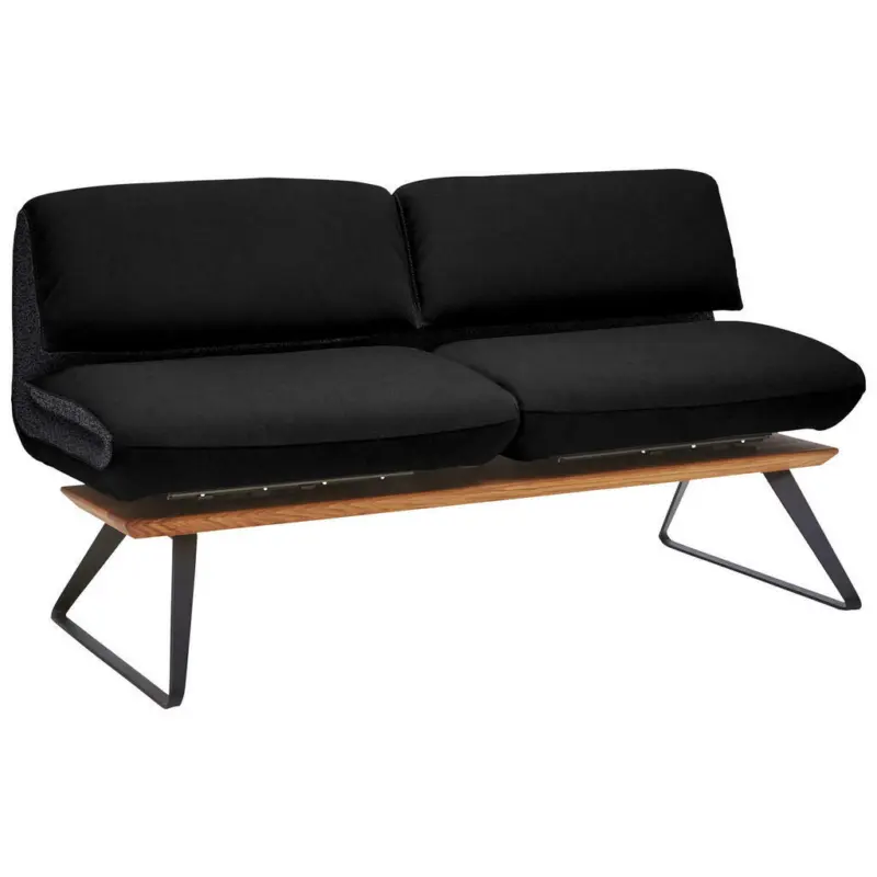 Sitzbank 164/83/74 cm in Blau, Grau, Schwarz