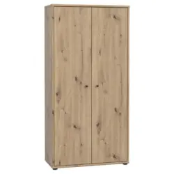 Dreht&uuml;renschrank in Eiche Artisan