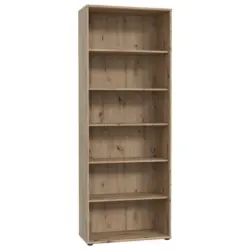 Regal 73,7/197,5/34,8 cm Eiche Artisan