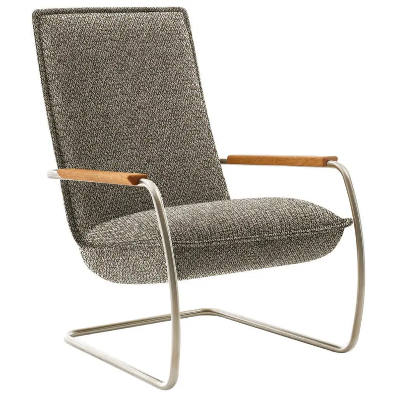 Sessel in Flachgewebe Grün