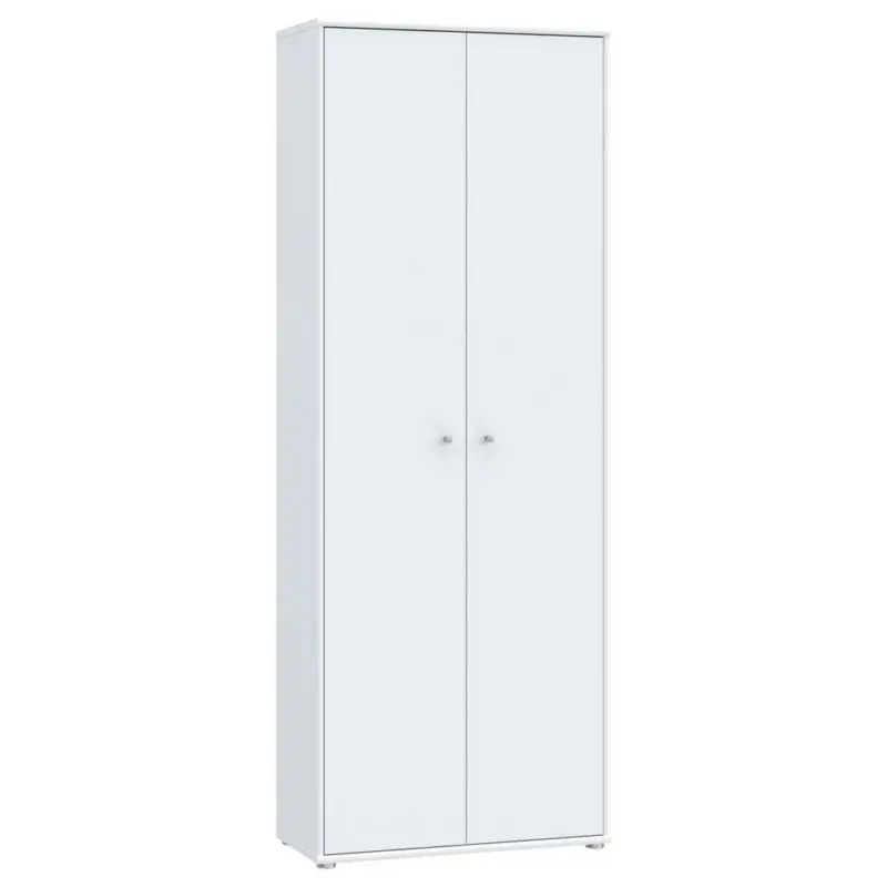 Dreht&uuml;renschrank in Wei&szlig;