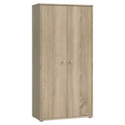 Dreht&uuml;renschrank in Eichefarben